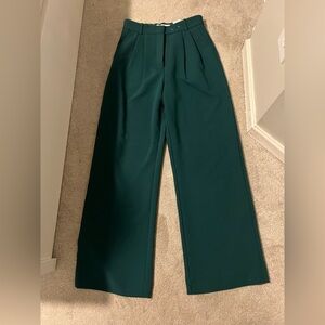 Women’s Green Abercrombie Sloane Tailored Pants